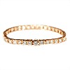 Tennis Bracelet in Gold with 7.30ct Colorless Diamonds br2120