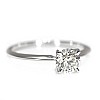 Bague de fiançailles solitaire en or avec diamant incolore certifié GIA 0,50 ct ou 0,70 ct - modèle i007