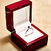 Gold engagement ring i012Dn with Black Diamond 0.33ct - 0.85ct
