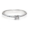 Bague de fiançailles en or avec diamant 0,10 ct - 0,25 ct - modèle i026