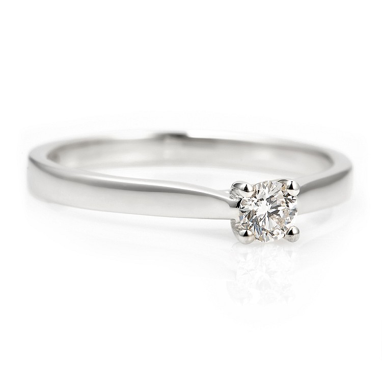 Anello di fidanzamento i122089 in oro con diamante