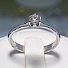 Anello di fidanzamento p122118 in platino con diamante - GIA 0,50 ct - 0,70 ct