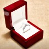 Engagement ring i124343 in Gold with Diamond inspired by nature - GIA 0.30ct - 0.40ct