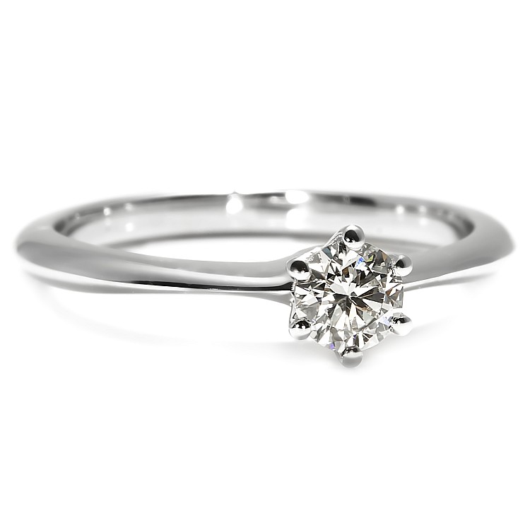 Anello di fidanzamento modello Tiffany i168 in Oro con Diamante