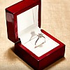 Tiffany Model Engagement Ring in 18k White Gold with Lab Grown Diamond 1.00ct IGI Certified - model i168