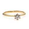 Anello di fidanzamento modello Tiffany i168 in Oro con Diamante
