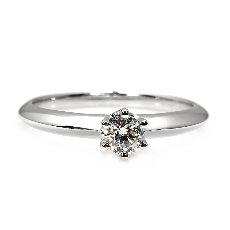 Classic engagement ring p1906 in Platinum with Diamond - GIA 0.50ct - 0.70ct