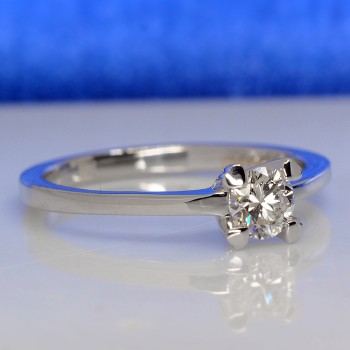 Bague de fiançailles en or avec diamant 0,10 ct - 0,25 ct - modèle i513