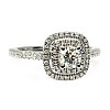 Engagement ring i1903 in Gold with Colorless Diamonds - GIA 0.50ct - 0.70ct