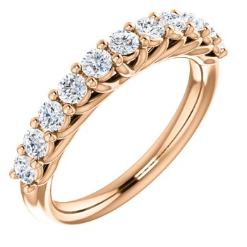 Gold Gift Ring with Diamonds - model i122614