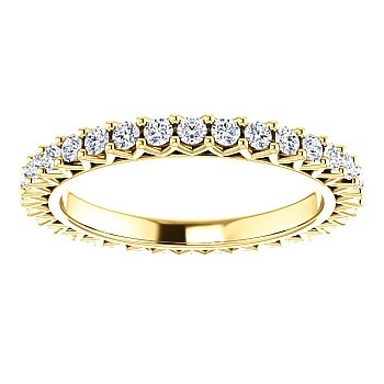 Gold Gift Ring with Diamonds - model i123391