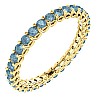 Gift Ring i123593db in Gold or Platinum with Blue Diamonds