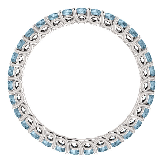 Gift Ring i123593db in Gold or Platinum with Blue Diamonds