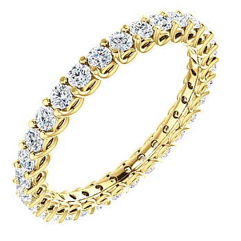 Gold Gift Ring with Diamonds - model i123593