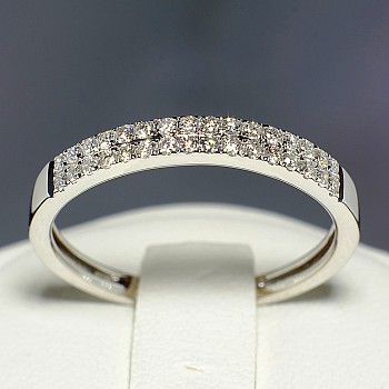 Gold Gift Ring with Diamonds - model i598