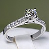 i056DiDi Gold Engagement Ring with Diamonds