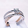 Engagement ring i1144didi in Gold with Diamonds - GIA 0.30ct - 0.40ct