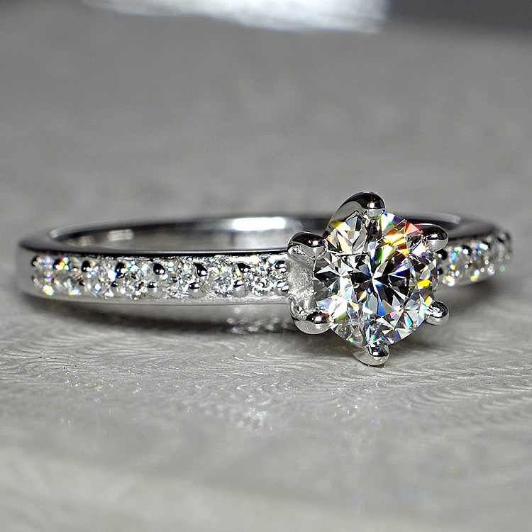 Engagement Ring p504DiDi in Platinum with Diamonds - GIA 0.50ct - 0.70ct