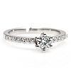 Engagement Ring p504DiDi in Platinum with Diamonds - GIA 0.50ct - 0.70ct