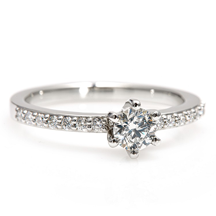 Engagement Ring p504DiDi in Platinum with Diamonds - GIA 0.50ct - 0.70ct