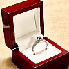 Verragio Gold Model Engagement Ring with Blue Diamond and Colorless Diamonds i636DbDi
