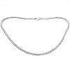 Tennis necklace col2894 in Gold with Diamonds
