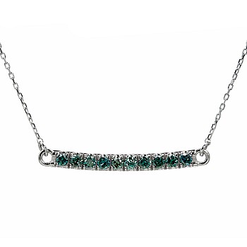 Pendentif en or avec diamants bleus - modèle pan1935