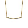 Gold bar pendant with Diamonds pan1975