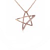 Gold Star Pendant with Diamonds pan2001