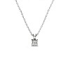 Square Diamond Pendant in Gold pan3137Dip