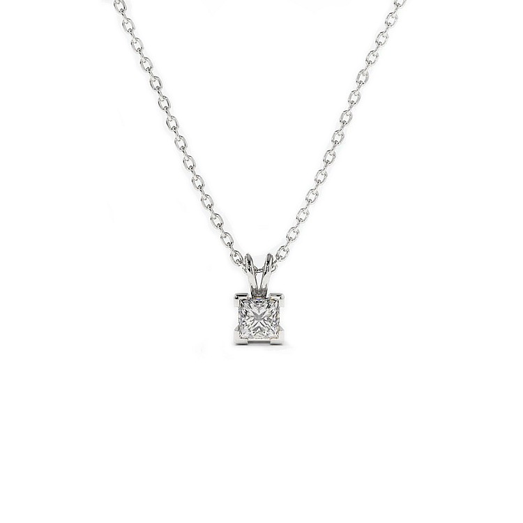 Square Diamond Pendant in Gold pan3137Dip