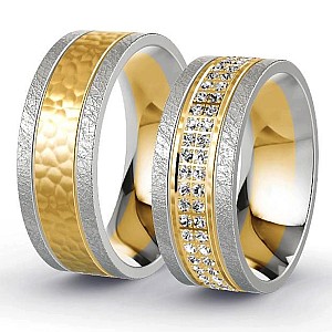 Designer wedding rings