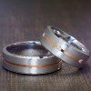 V940 Gold Wedding Rings with Diamonds