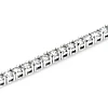 Gold tennis bracelet with colorless Diamonds 3.25ct br2687
