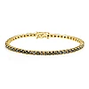 Tennisarmband in goud en zwarte diamanten 5,30 ct br2243dn
