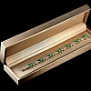 Bracelet br2752smdi in Gold with Emeralds and Diamonds