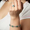 Bracelet br2752smdi in Gold with Emeralds and Diamonds