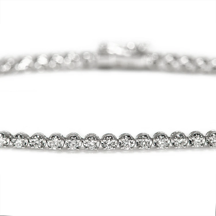 Tennis Bracelet in 18k Gold with 1.50ct Diamonds br2762