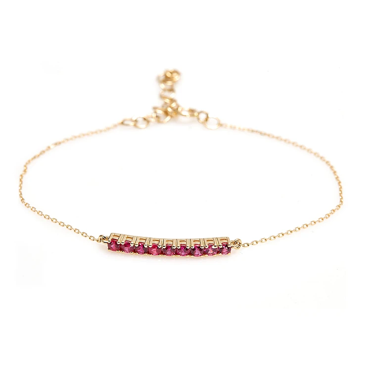 Bracciale br2744 in Oro con Rubini