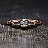 Verlobungs- oder Jubiläumsring i100 in Gold mit Diamant 0,10 ct – 0,25 ct