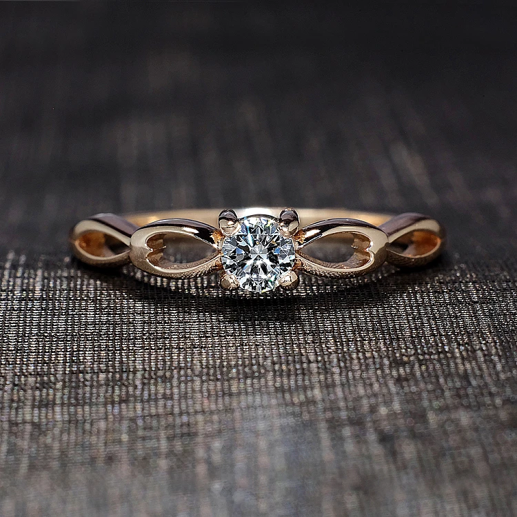 Verlobungs- oder Jubiläumsring i100 in Gold mit Diamant 0,10 ct – 0,25 ct