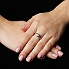 18K Gold Engagement Ring with GIA Certified Brilliant Diamond - model i1145