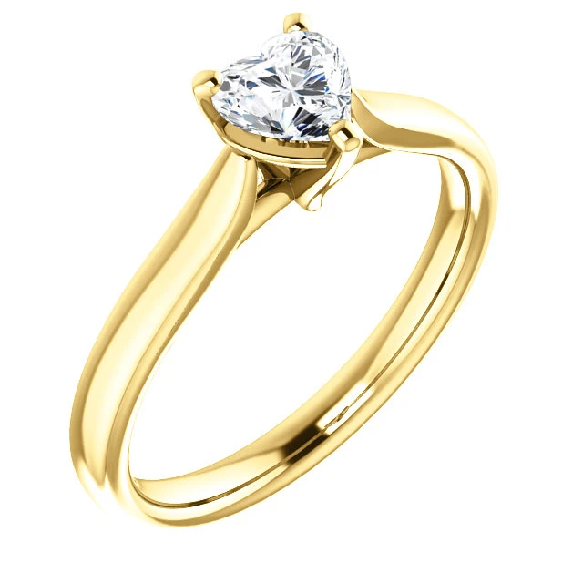 Bague de fiançailles en or avec diamant certifié GIA de 0,30 ct ou 0,40 ct - modèle i122089
