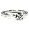 18K Gold Engagement Ring with GIA Certified Brilliant Diamond - model i122455