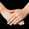 Verlovingsring i122455 in goud met diamant - GIA 1,00 ct