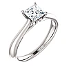 Verlovingsring i122455 in goud met diamant - GIA 1,00 ct