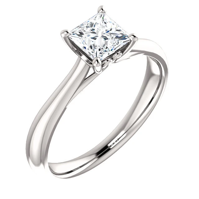 Verlovingsring i122455 in goud met diamant - GIA 1,00 ct
