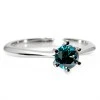 Verlobungsring Modell Tiffany i168DB in Gold mit blauem Diamant 0,30 ct – 0,50 ct