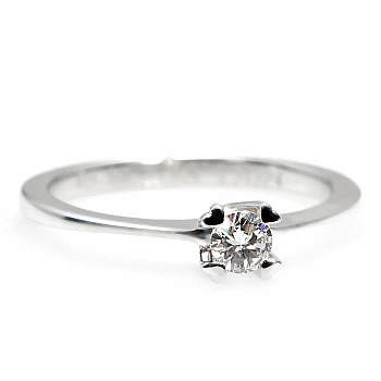 Bague de fiançailles en or avec diamant 0,10 ct - 0,25 ct - modèle i513