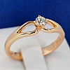 Verlobungsring i517 in Gold mit Diamant 0,15 ct – 0,25 ct